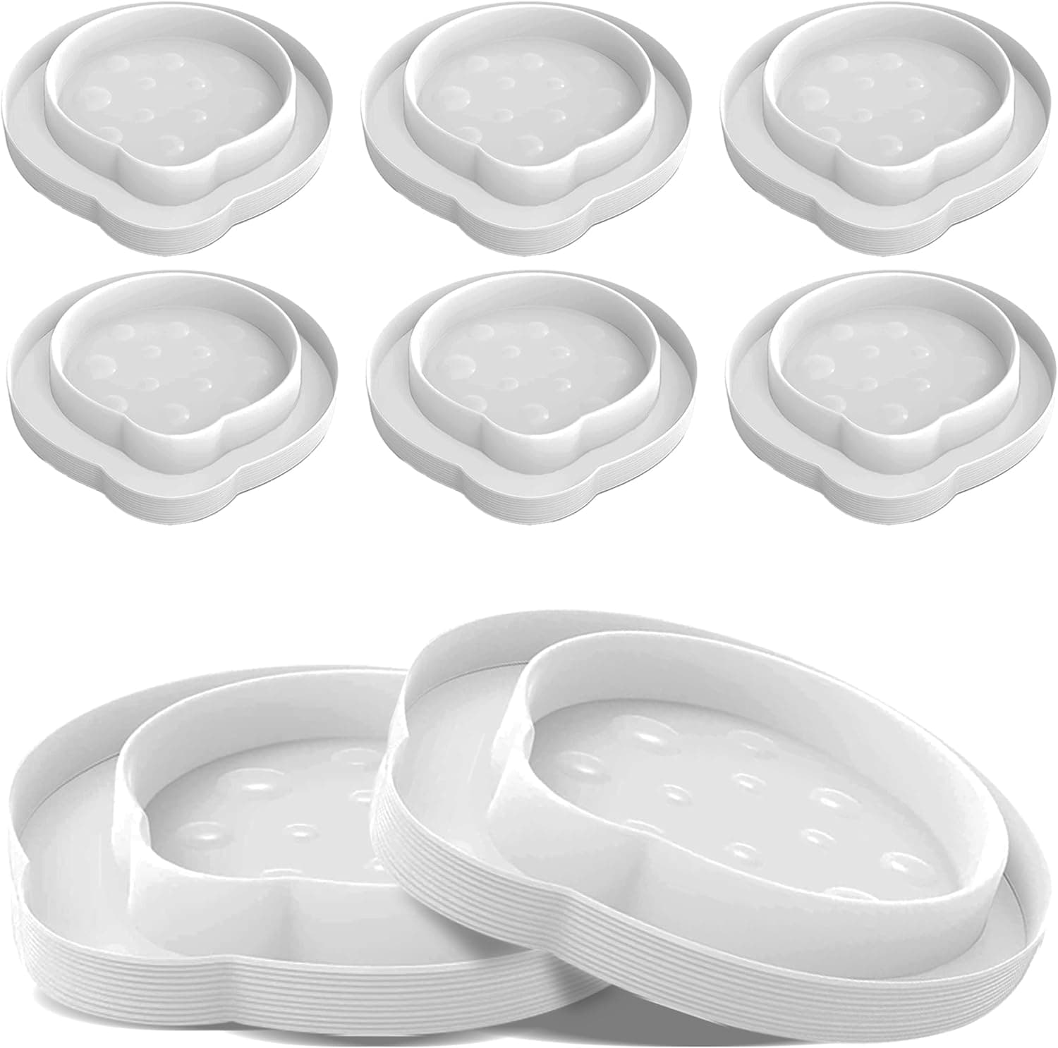 ASPECTEK Bed Bug Trap, weiß, 8er-Set